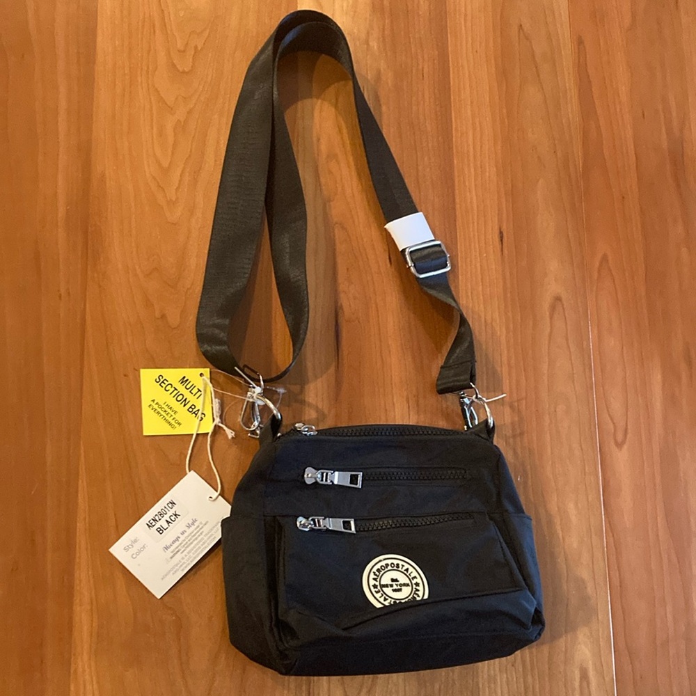 Aeropostale Black Crossbody Bag